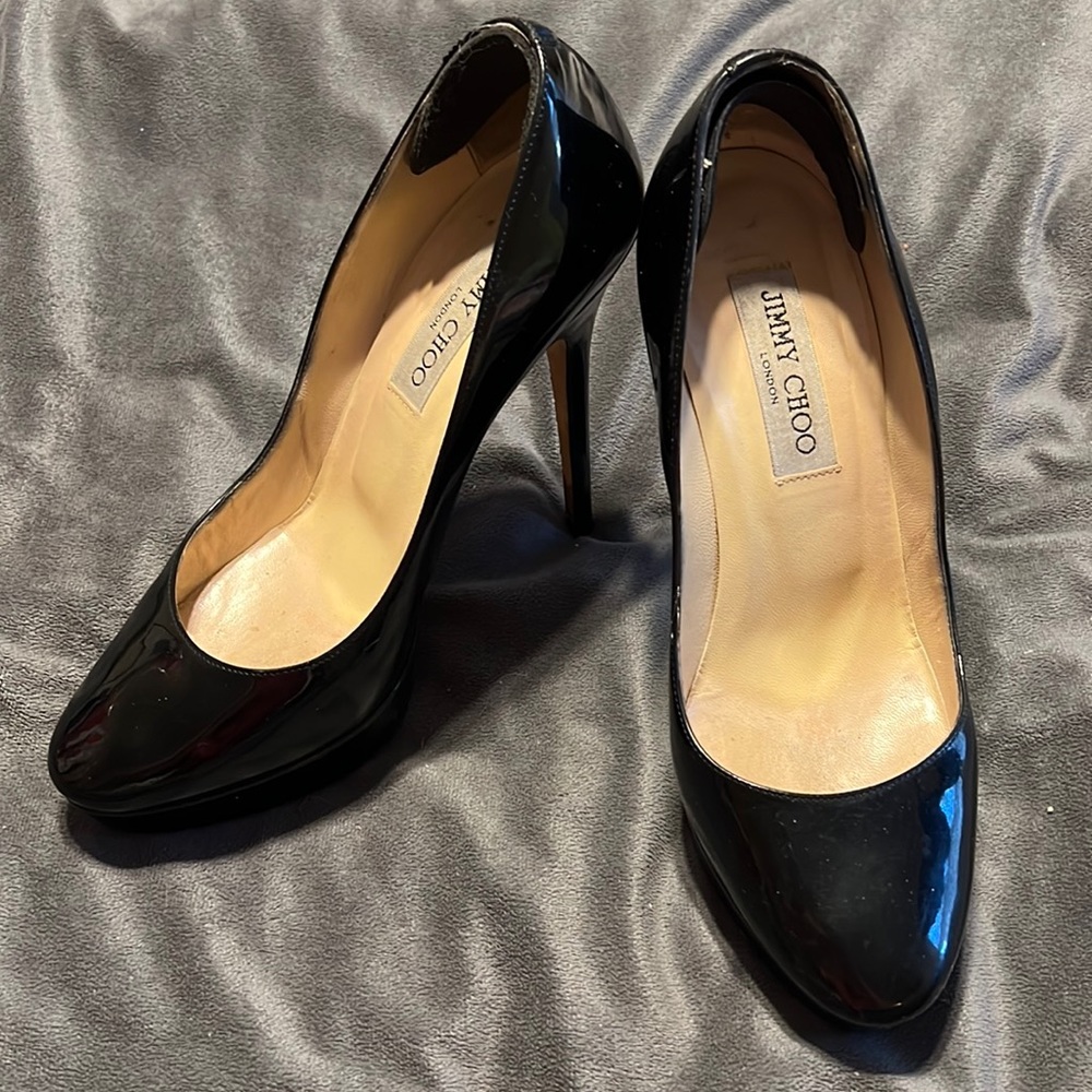 Jimmy Choo black pumps